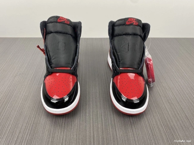 555088-063 OG Bred Air 1 Jordan Patent High 0704